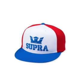 Supra ABOVE II SNAP BACK Hats Red/White/Blue | AU-80964